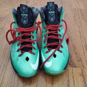 Nike LeBron James 10 Cutting Jade